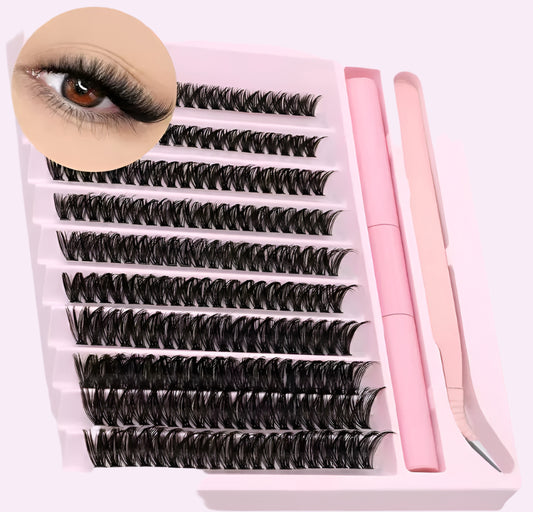 DIY Cluster Eyelashes E013