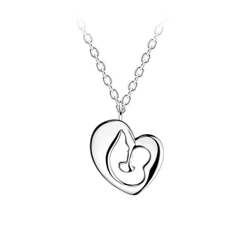 Sterling Silver Mum&Baby Necklace