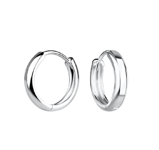 925 Sterling Silver Hoops